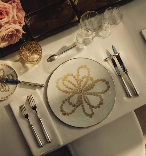 Dior Maison Reveals A New Tableware Collection.